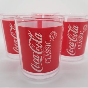Coca Cola tumblers (set of 4)
